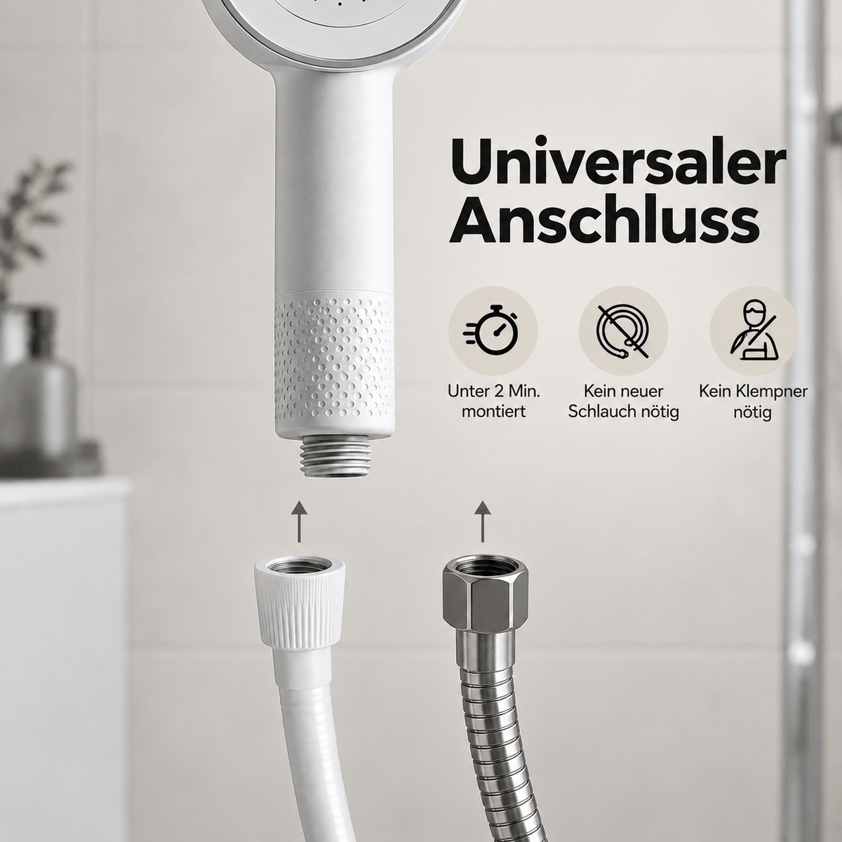 SMOVO Pure – Der Duschkopf mit Filter für Babyhaut