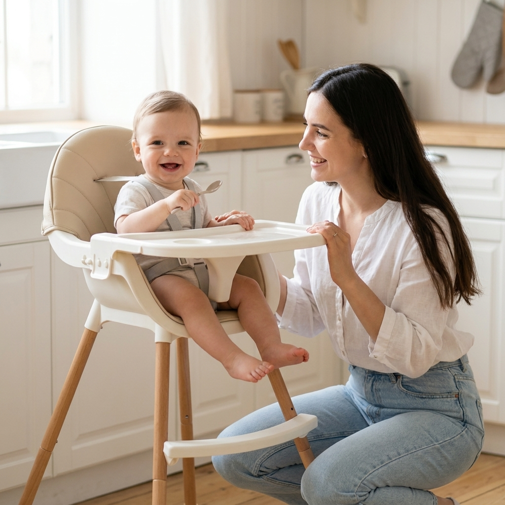 SMOVO Chair – Kinderhochstuhl | Mitwachsend von 6 Monaten bis 4 Jahre