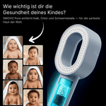 Wie wichtig ist dir die Gesundheit deines Babys? – SMOVO Pure Duschkopf mit Aktivkohlefilter schützt vor Kalk, Chlor und Schwermetallen im Leitungswasser